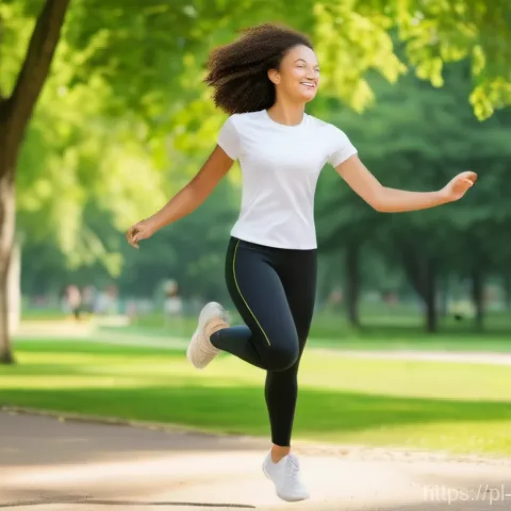 골격계 및 근육 - **Prompt: "A vibrant, dynamic full-body image of a person, approximately 20-30 years old, actively e...