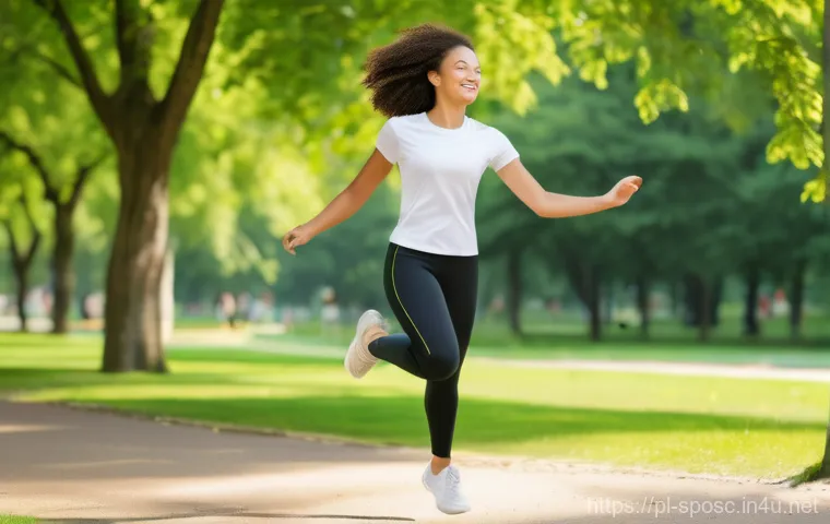 골격계 및 근육 - **Prompt: "A vibrant, dynamic full-body image of a person, approximately 20-30 years old, actively e...