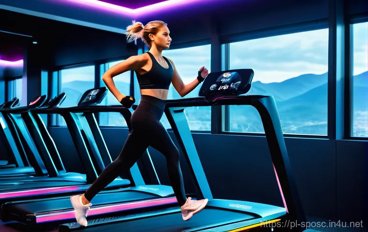 스포츠과학 연구 논문 - **Prompt:** A dynamic, mid-shot of a determined male athlete in his late 20s, performing a complex s...