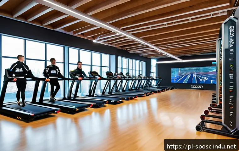 스포츠 바이오메chanics - A modern sports biomechanics laboratory in Poland, featuring advanced 3D motion capture cameras and ...
