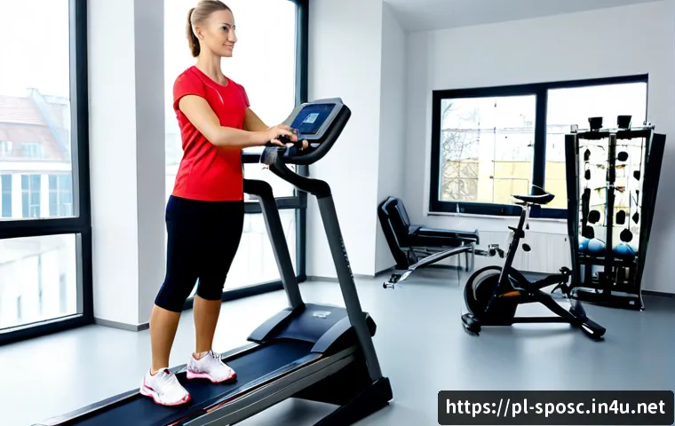 Home 17 운동기구 연구 - Photorealistic sports equipment research scene in a modern Warsaw university biomechanics laboratory...